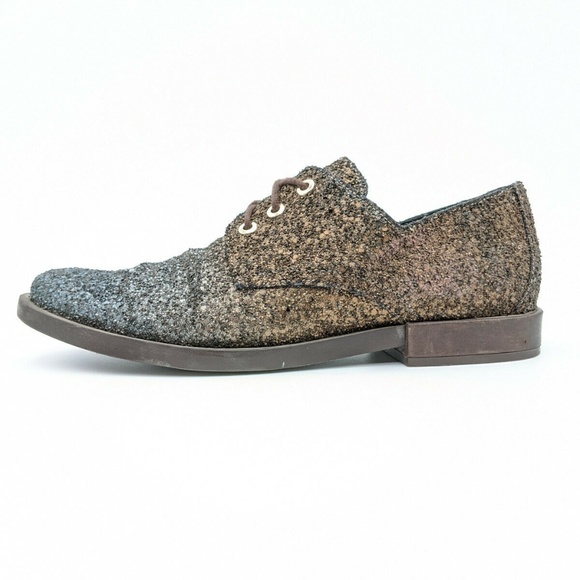 Miista London Ombre Flake Oxford Flats - Picture 3 of 8